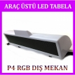P4 Araç Üstü RGB Led Tabela